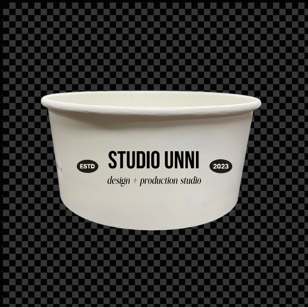 Disposable Ramen Paper Induction Bowl- Compatible with EZ COOK (300pc, non-custom)