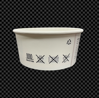 Disposable Ramen Paper Induction Bowl- Compatible with EZ COOK (300pc, non-custom)