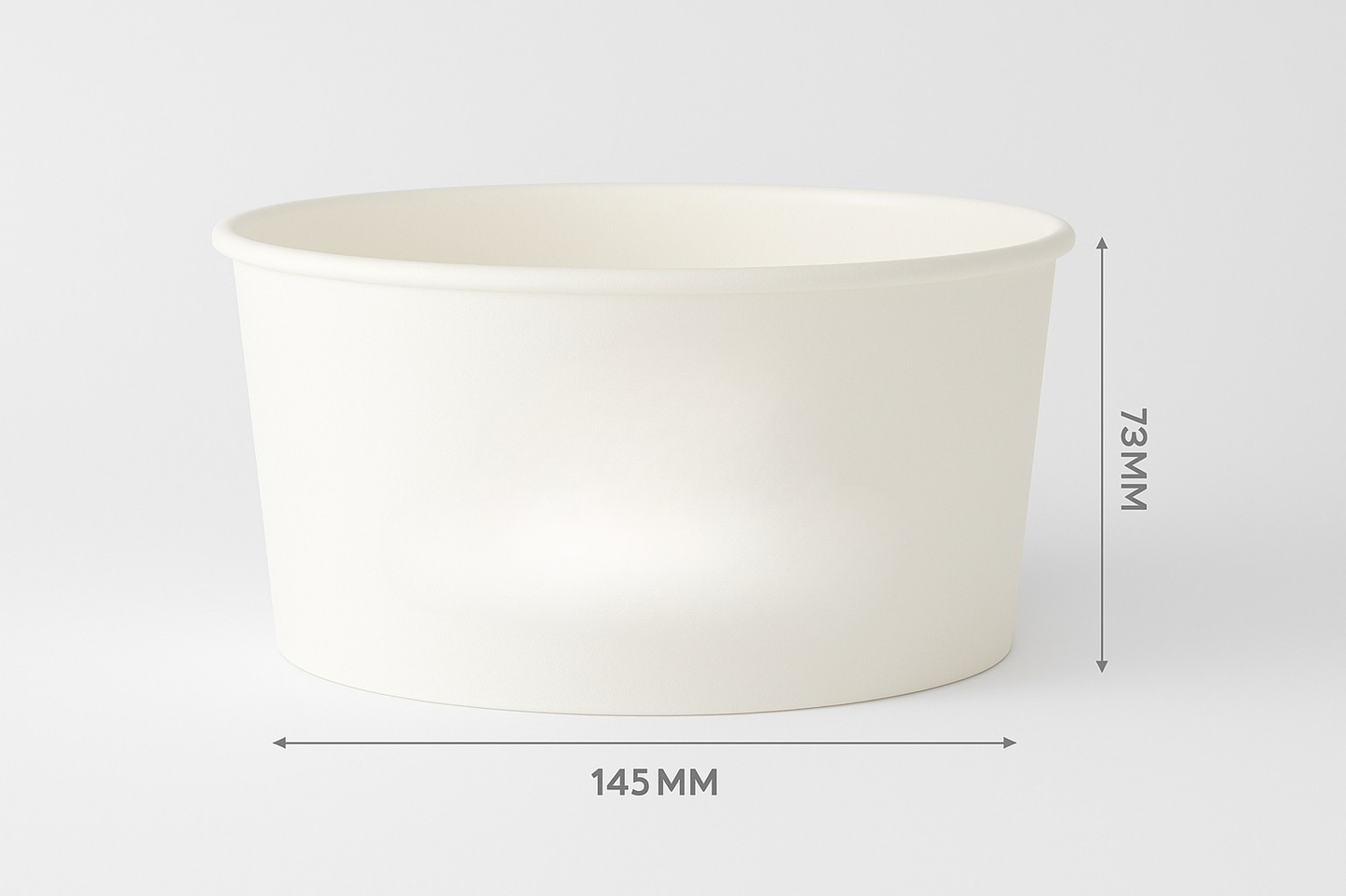 Disposable Ramen Paper Induction Bowls (Compatible with Hauscook and LAZO) (300pc, non-custom)